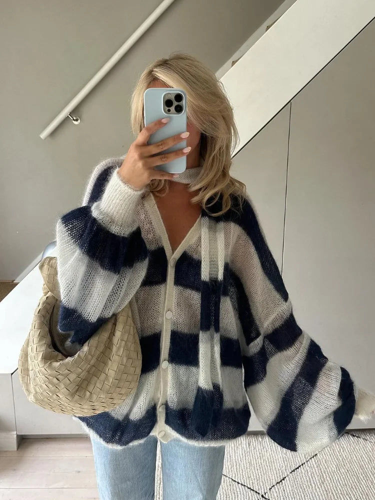 Luna Cardigan with Scarf