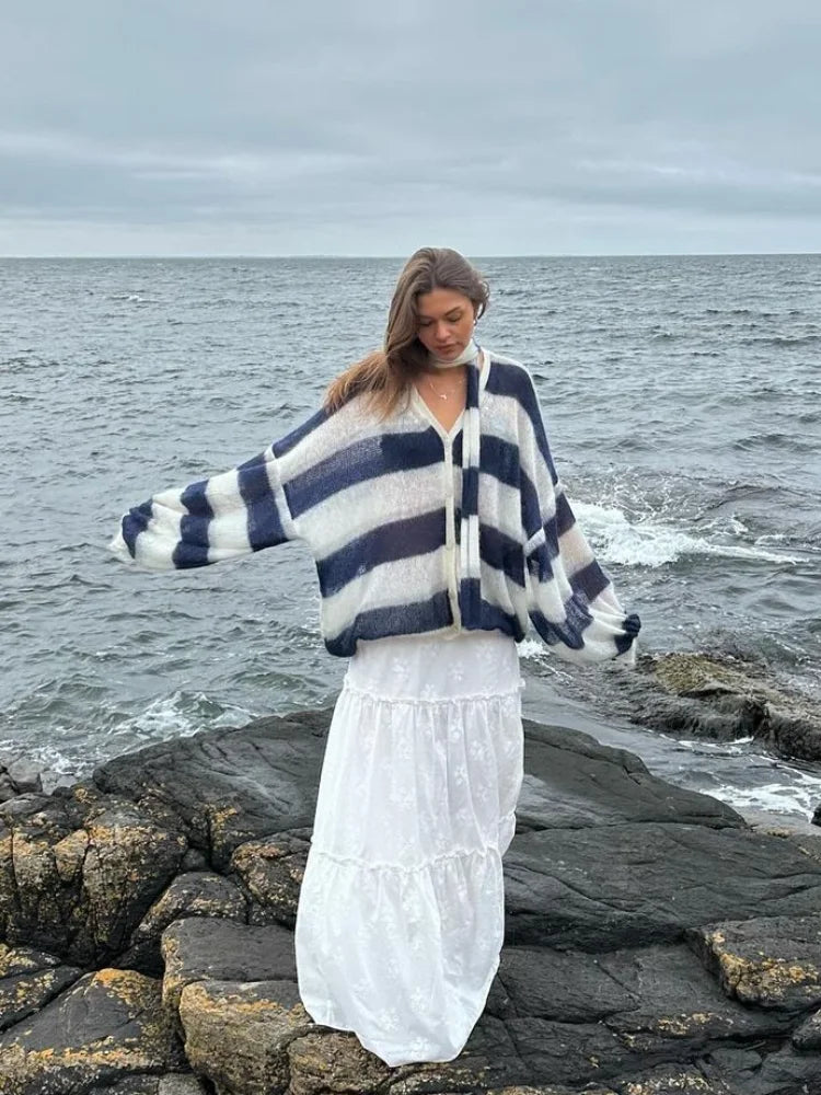 Luna Cardigan with Scarf