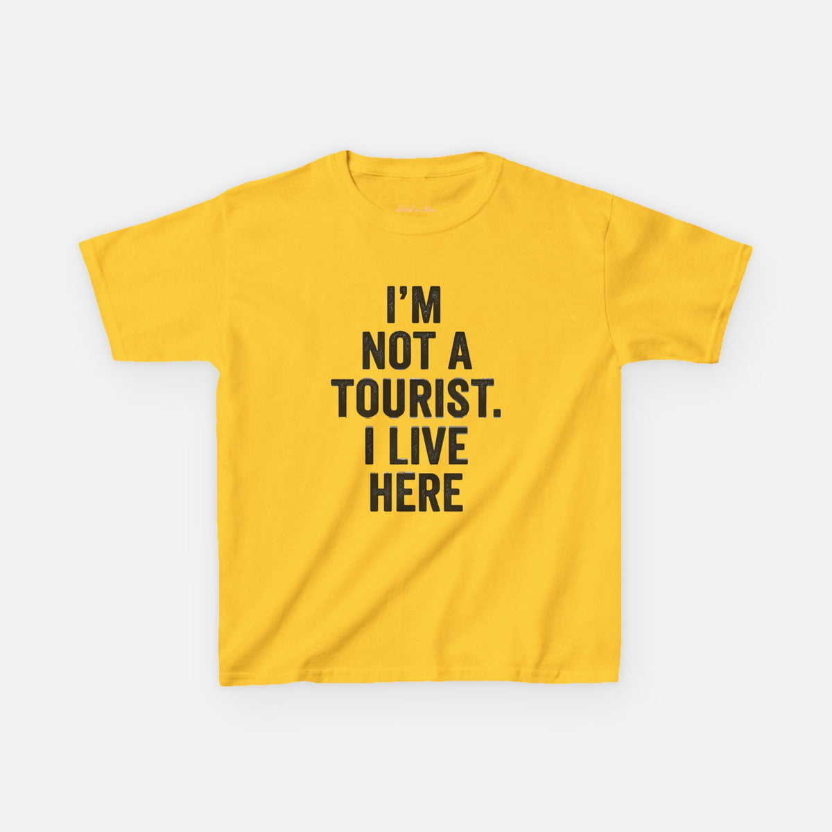 'Not a Tourist' Baby Tee
