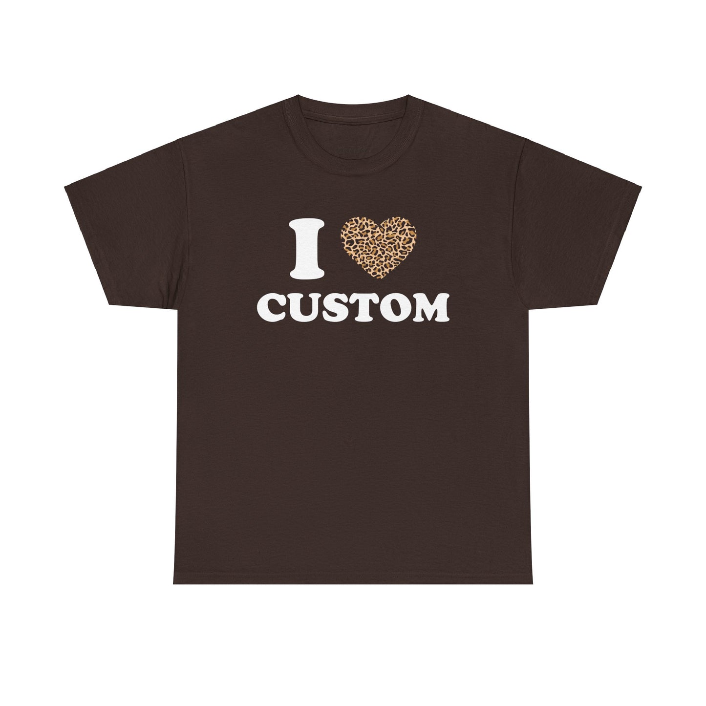 Cheetah Heart Custom Classic Tee