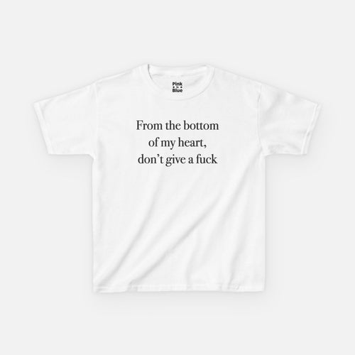 'Bottom of my heart' Baby Tee
