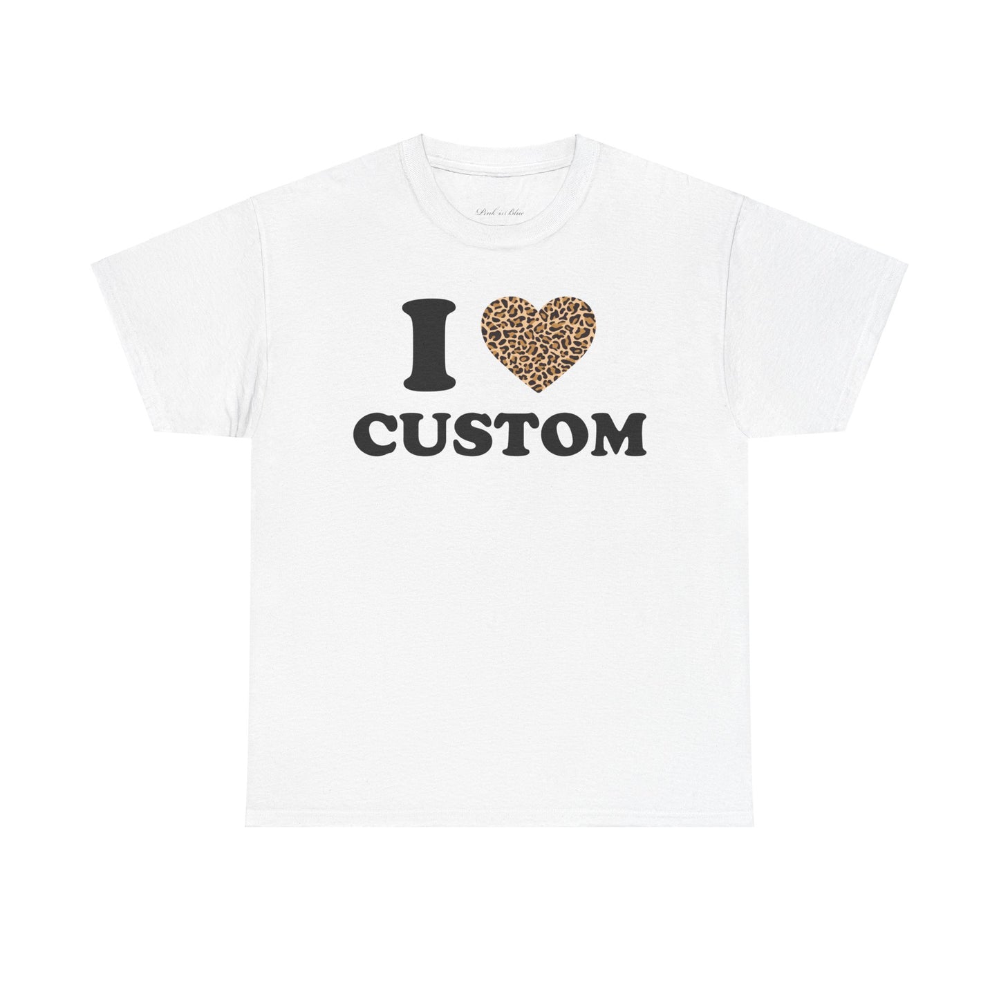 Cheetah Heart Custom Classic Tee