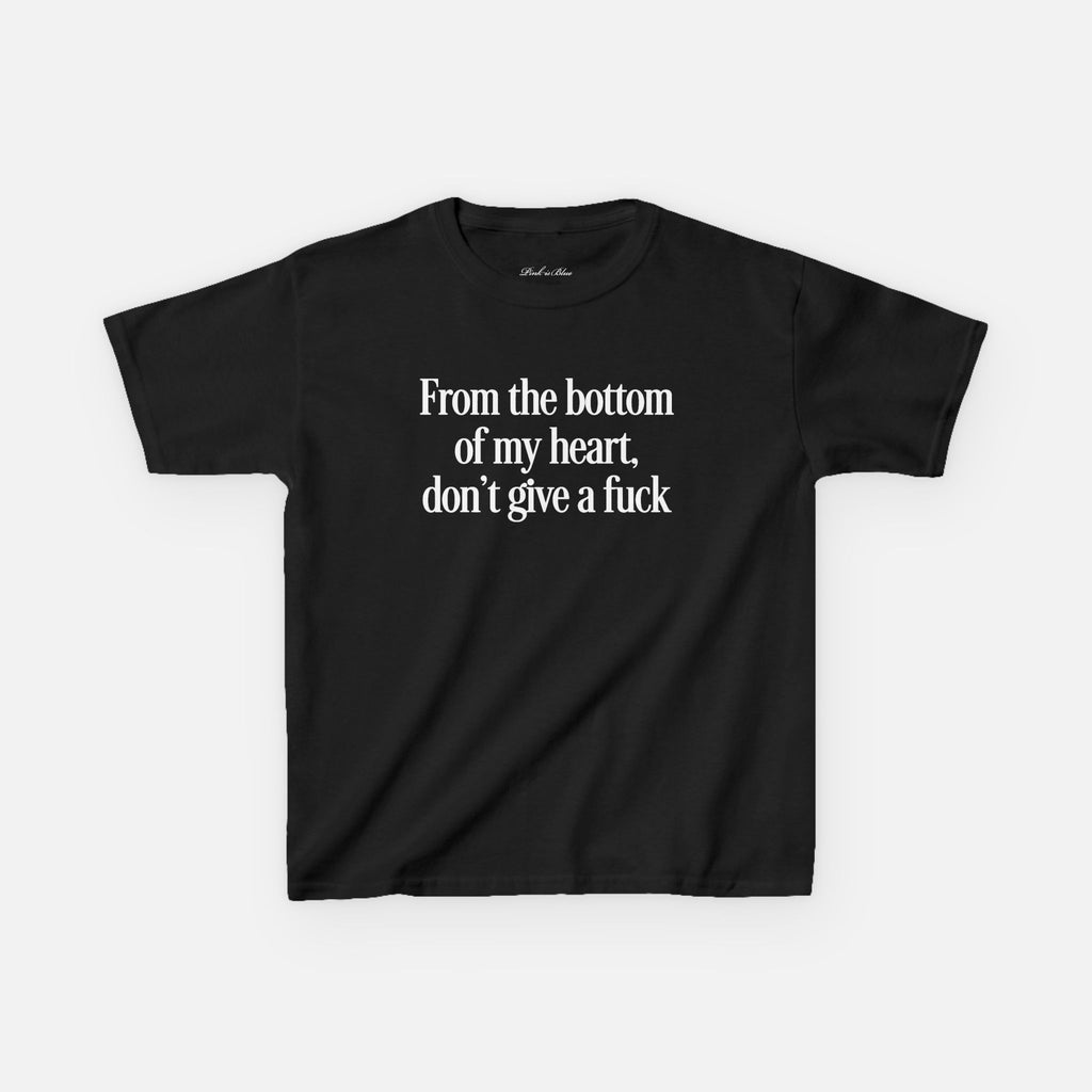 'Bottom of my heart' Baby Tee