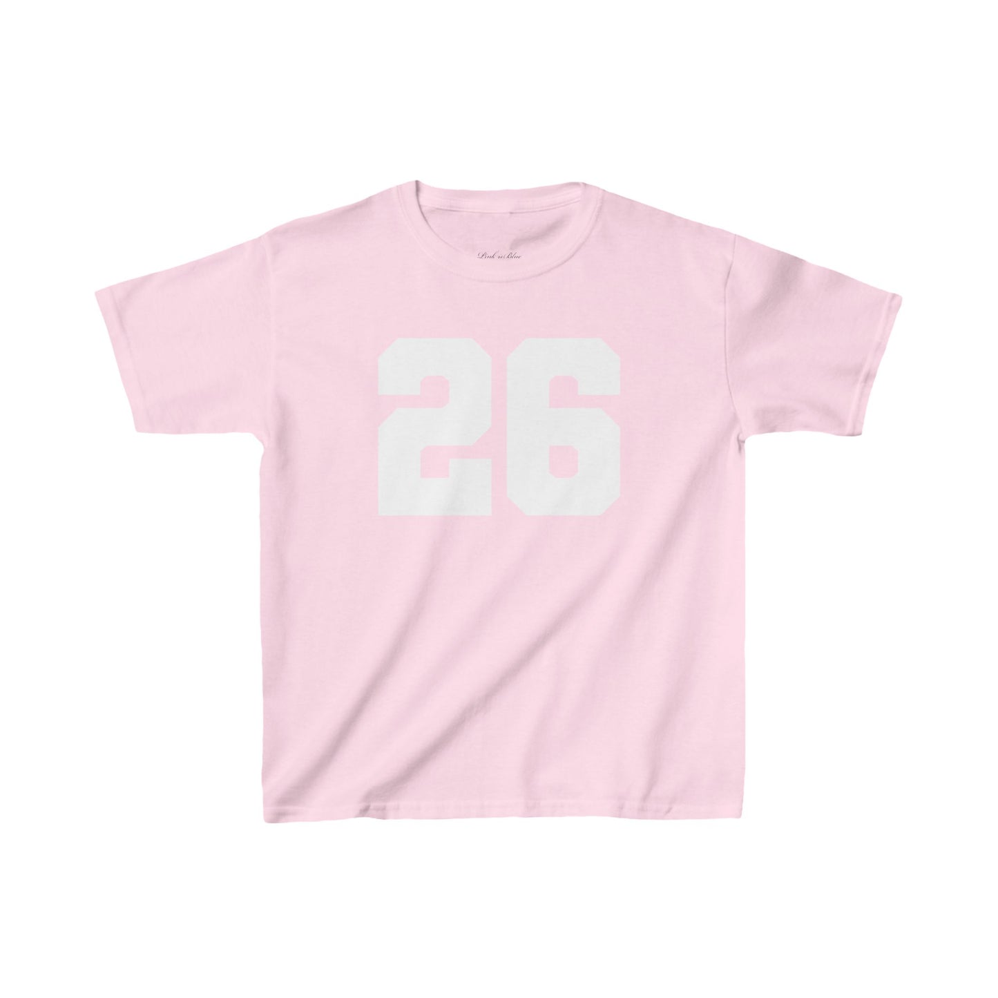 Custom Number Baby Tee