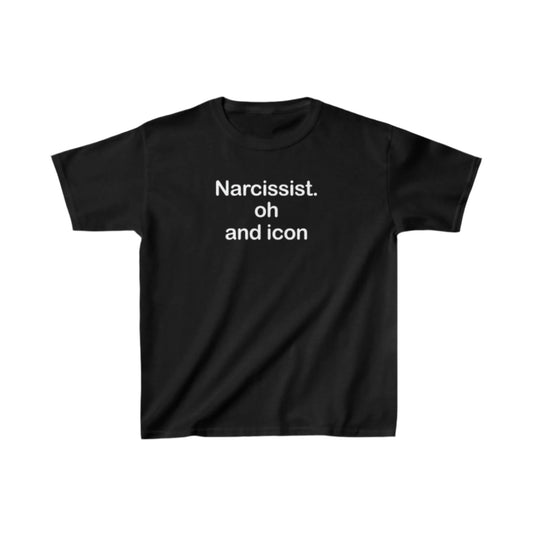 Narcissist oh and Icon Baby Tee