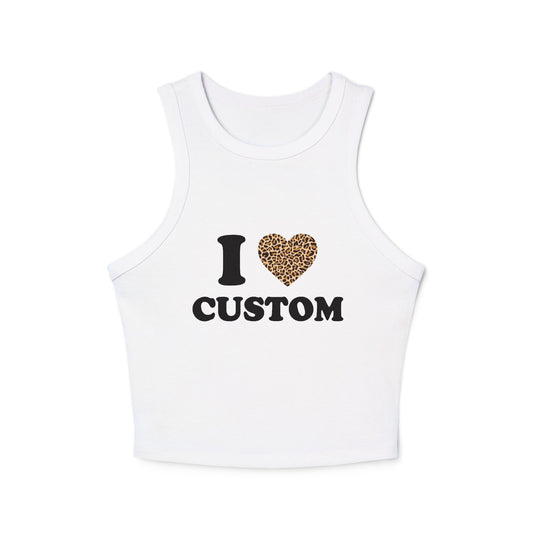 I heart Custom Tank Top