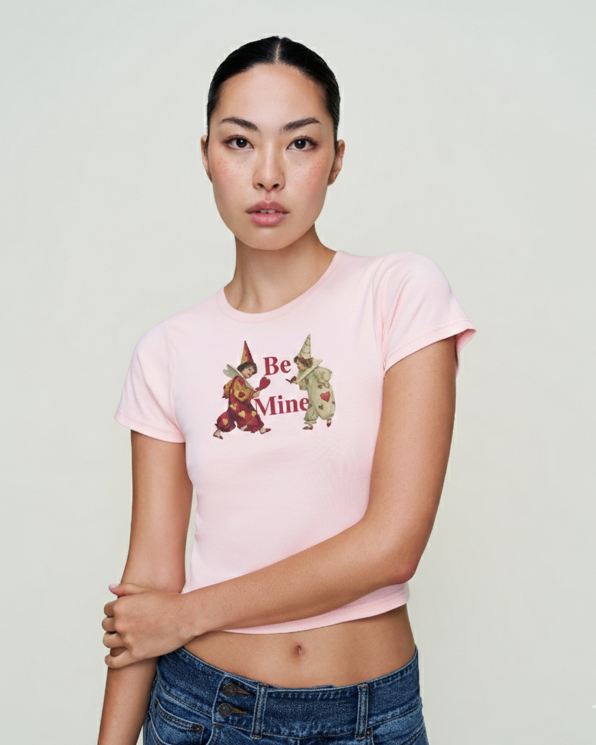 Be Mine Valentine Baby Tee