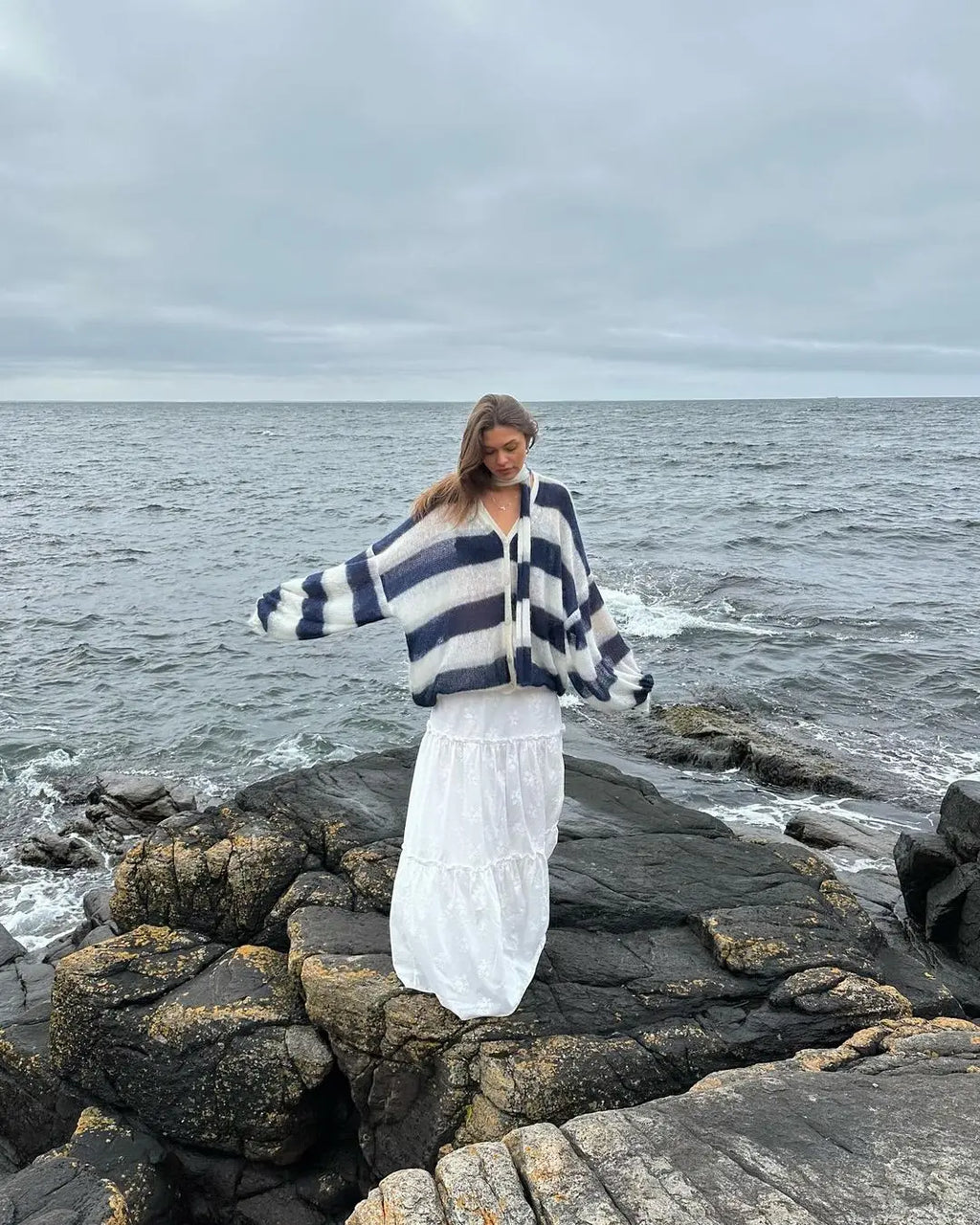 Luna Cardigan with Scarf