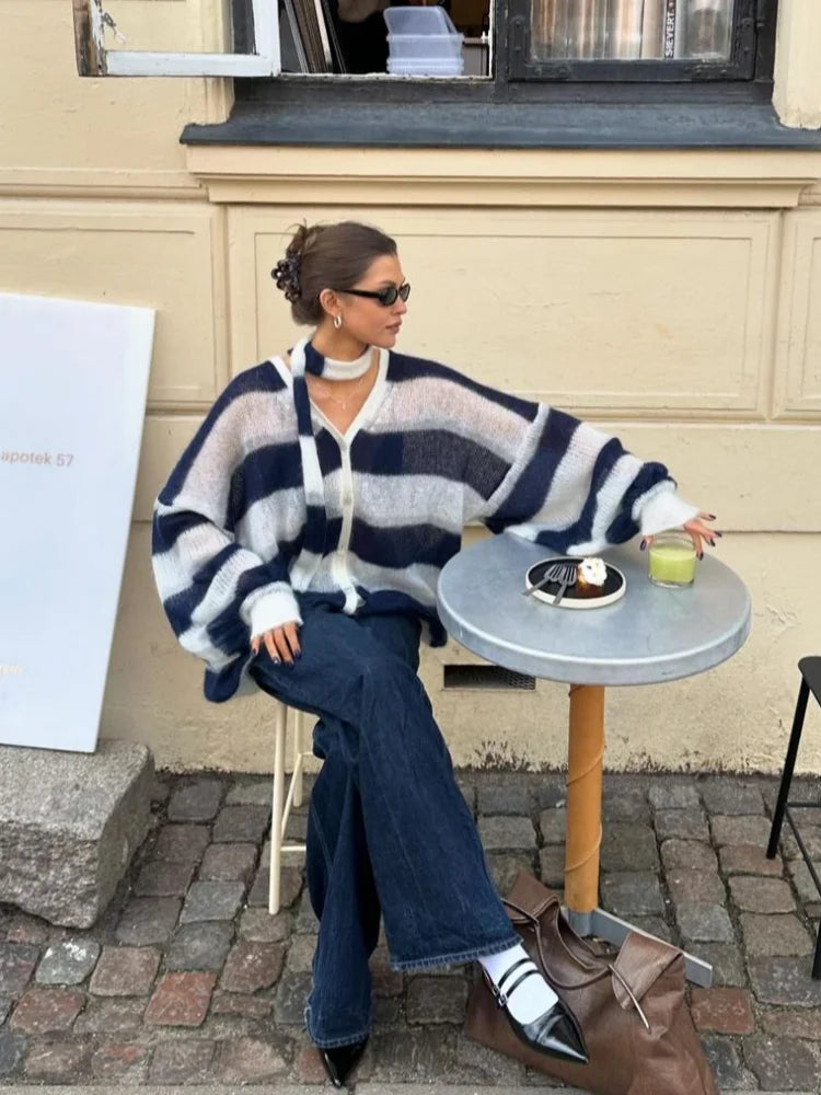 Luna Cardigan with Scarf