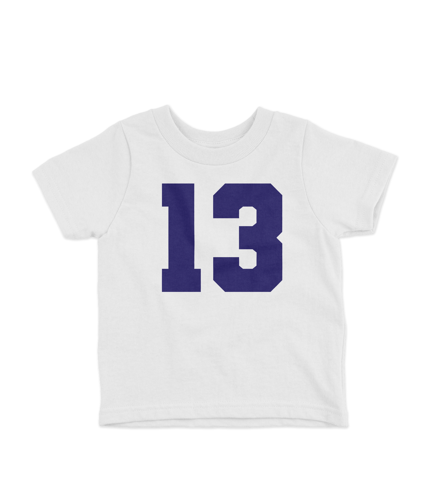 Custom Number Baby Tee