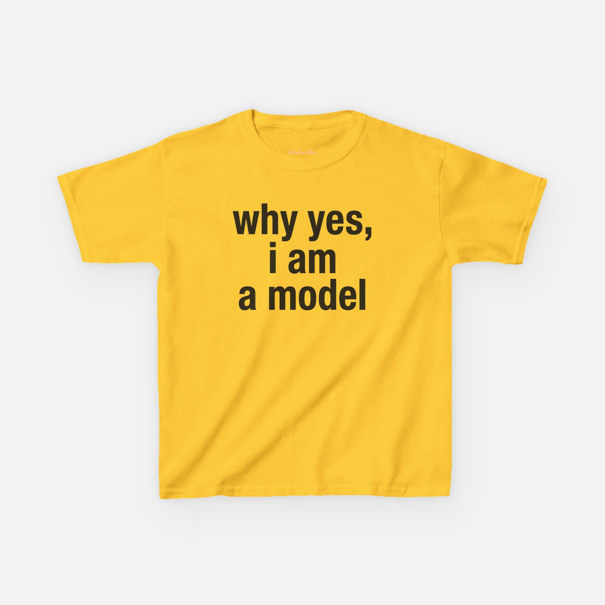 'Model' Baby Tee